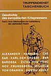 Geschichte des europäischen Kriegswesens