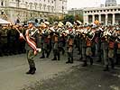 Einzug der Militärmusik.