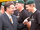 ... dass selbst der Bundesminister sie nur schwer finden konnte. (Bild öffnet sich in einem neuen Fenster)