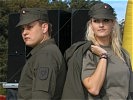 ... die Models waren Schüler der Modeschule Graz sowie Soldaten. (Bild öffnet sich in einem neuen Fenster)