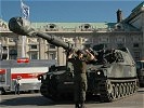 ...und die Panzerhaubitze M-109 A5Ö... (Bild öffnet sich in einem neuen Fenster)