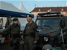 Die Militärstreife - Sicherheitskraft innerhalb des Bundesheeres. (Bild öffnet sich in einem neuen Fenster)