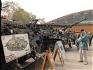 Für die Erwachsenen gab es ausführliche Beschreibungen der Panzer... (Bild öffnet sich in einem neuen Fenster)