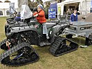 Modernste Technik: Ein Skidoo fürs Gebirge. (Bild öffnet sich in einem neuen Fenster)