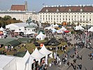 Schon am Vormittag war der Heldenplatz gut besucht. (Bild öffnet sich in einem neuen Fenster)