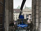 Der Verbindungshubschrauber OH58 "Kiowa"... (Bild öffnet sich in einem neuen Fenster)