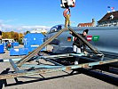 Das Eurofighter Modell wird zusammengesetzt. (Bild öffnet sich in einem neuen Fenster)