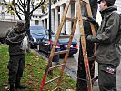 Der letzte Feinschliff wird vorgenommen. (Bild öffnet sich in einem neuen Fenster)