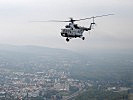 Der Anflug auf Wien bot den Piloten imposante Eindrücke. (Bild öffnet sich in einem neuen Fenster)