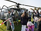 ...die "Alouette" III... (Bild öffnet sich in einem neuen Fenster)