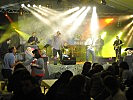 Die Vollblutmusiker von "Monti Beton"... (Bild öffnet sich in einem neuen Fenster)