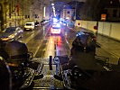 Auch der leichte Regen konnte dem Panzeraufmarsch nichts anhaben. (Bild öffnet sich in einem neuen Fenster)