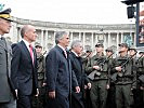 V.l.: Commenda, Klug, Faymann und Fischer. (Bild öffnet sich in einem neuen Fenster)