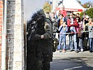 Nach der Detonation der Sprengladung... (Bild öffnet sich in einem neuen Fenster)