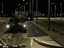 Die Panzerkolonne am Weg über den Schwarzenbergplatz zum Heldenplatz. (Bild öffnet sich in einem neuen Fenster)