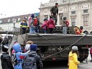 Immer ein Blickfang für die Jugendlichen ist der Kampfpanzer "Leopard" 2. (Bild öffnet sich in einem neuen Fenster)