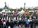 Soldaten zeigten die Attraktivierung des Grundwehrdienstes beim Sport. (Bild öffnet sich in einem neuen Fenster)