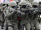 Soldaten des Jägerbataillons 25... (Bild öffnet sich in einem neuen Fenster)