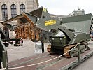 Das neue Minenräumgerät MV-4 des Bundesheeres bei der Station Wehrtechnik. (Bild öffnet sich in einem neuen Fenster)