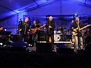 Die Kultband "Monti Beton" heizte dem Publikum ordentlich ein. (Bild öffnet sich in einem neuen Fenster)