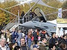 Das Eurofighter-Modell war ein Besucher-"Highlight". (Bild öffnet sich in einem neuen Fenster)