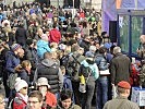Der Tauchtank zog die Massen an. (Bild öffnet sich in einem neuen Fenster)