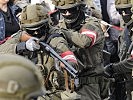 Die Soldaten des Jägerbataillons 25 zeigten ihr Können. (Bild öffnet sich in einem neuen Fenster)