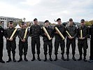 Die siegreichen Teams mit Brigadier Wagner, m. (Bild öffnet sich in einem neuen Fenster)