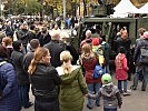 Der Besucherstrom zur Informationsschau des Bundesheeres war gewaltig. (Bild öffnet sich in einem neuen Fenster)