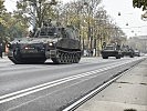 Eine Rechenstelle M-109 am Weg zum Burgtheater. (Bild öffnet sich in einem neuen Fenster)
