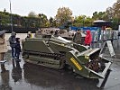 Der MV-4 ist der "kleine" Bruder des Hydrema Minenräumfahrzeuges. (Bild öffnet sich in einem neuen Fenster)