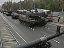 Eines der Fotos von Alexander E.: Die Kolonne auf der Ringstraße. (Bild öffnet sich in einem neuen Fenster)