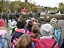 35 Informationsoffiziere des Bundesheeres begleiteten die Schulklassen. (Bild öffnet sich in einem neuen Fenster)