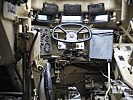Der Innenraum des Pionierpanzers. (Bild öffnet sich in einem neuen Fenster)
