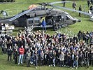 Publikumsmagnet "Black Hawk" am Tag der Schulen. (Bild öffnet sich in einem neuen Fenster)