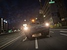 26. Oktober: Die Panzer auf dem Weg. (Bild öffnet sich in einem neuen Fenster)