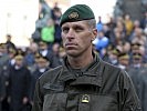 Major Messner, Kommandant der ausgerückten Truppe. (Bild öffnet sich in einem neuen Fenster)