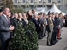 Verteididgungsminister Mario Kunasek bei seiner Ansprache. (Bild öffnet sich in einem neuen Fenster)