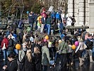 Publikumsmagent in Wien: Kampfpanzer Leopard 2. (Bild öffnet sich in einem neuen Fenster)