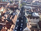 Graz aus der Luft am Nationalfeiertag. (Bild öffnet sich in einem neuen Fenster)