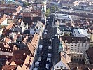 Graz am Nationalfeiertag aus der Luft. (Bild öffnet sich in einem neuen Fenster)