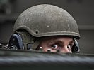 Panzerfahrer. (Bild öffnet sich in einem neuen Fenster)