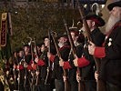 Die Schützenkompanie Prägraten schießt eine Ehrensalve. (Bild öffnet sich in einem neuen Fenster)
