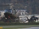 Mittlerer Transporthubschrauber Agusta Bell 212. (Bild öffnet sich in einem neuen Fenster)