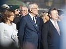 Bierlein, Van der Bellen, Ludwig bei der Angelobung. (Bild öffnet sich in einem neuen Fenster)