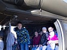 Der Laderaum des Black Hawk ist geräumig und bietet Platz für die Besucher. (Bild öffnet sich in einem neuen Fenster)