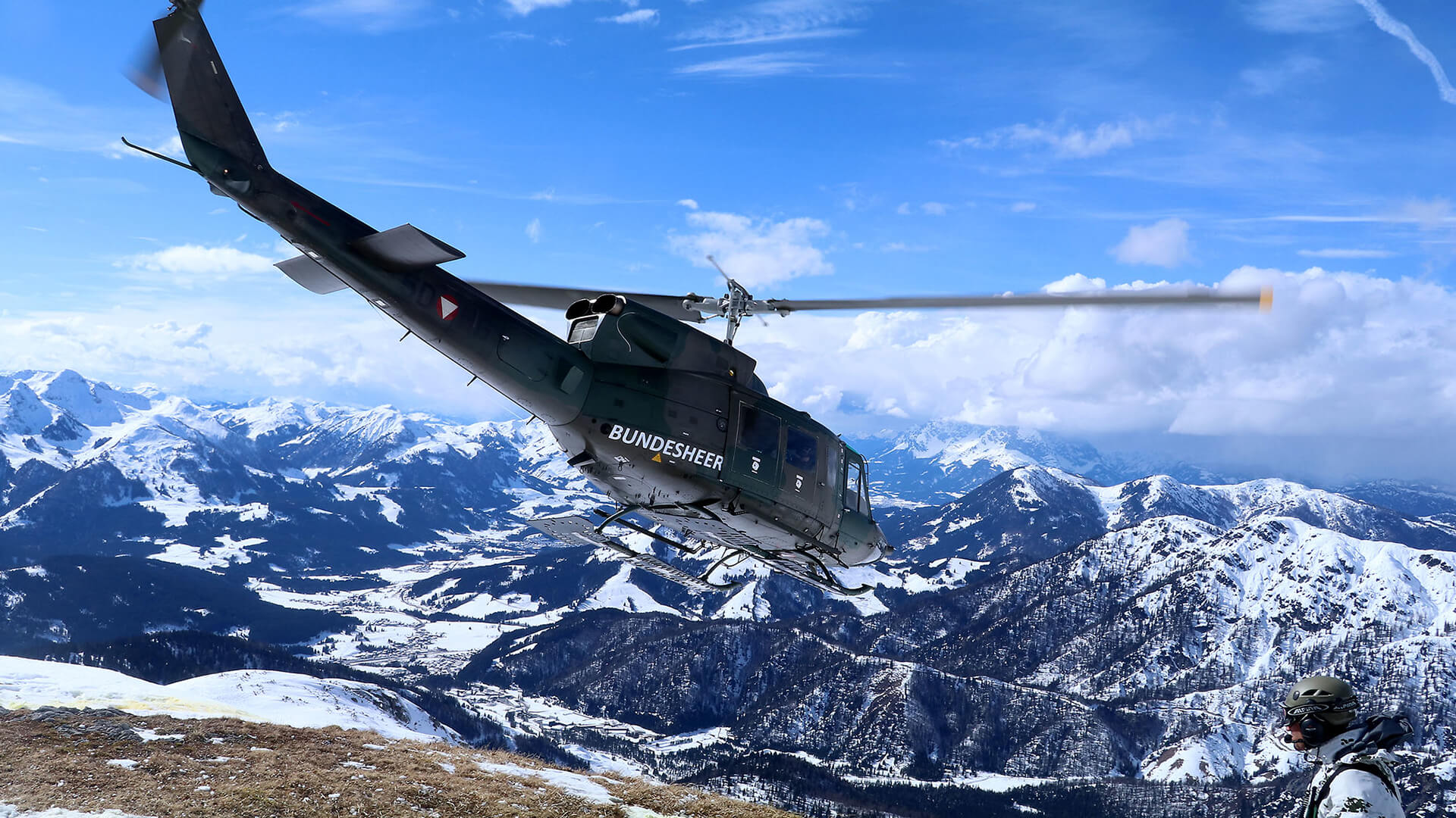 Österreichisches Bundesheer Hubschrauber: Agusta Bell 212