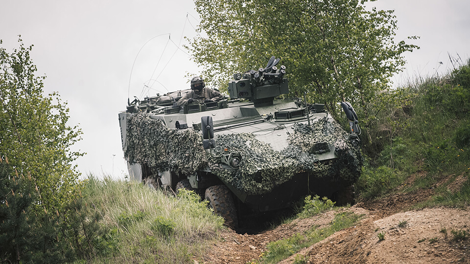 Österreichischer Bundesheer im Gelände