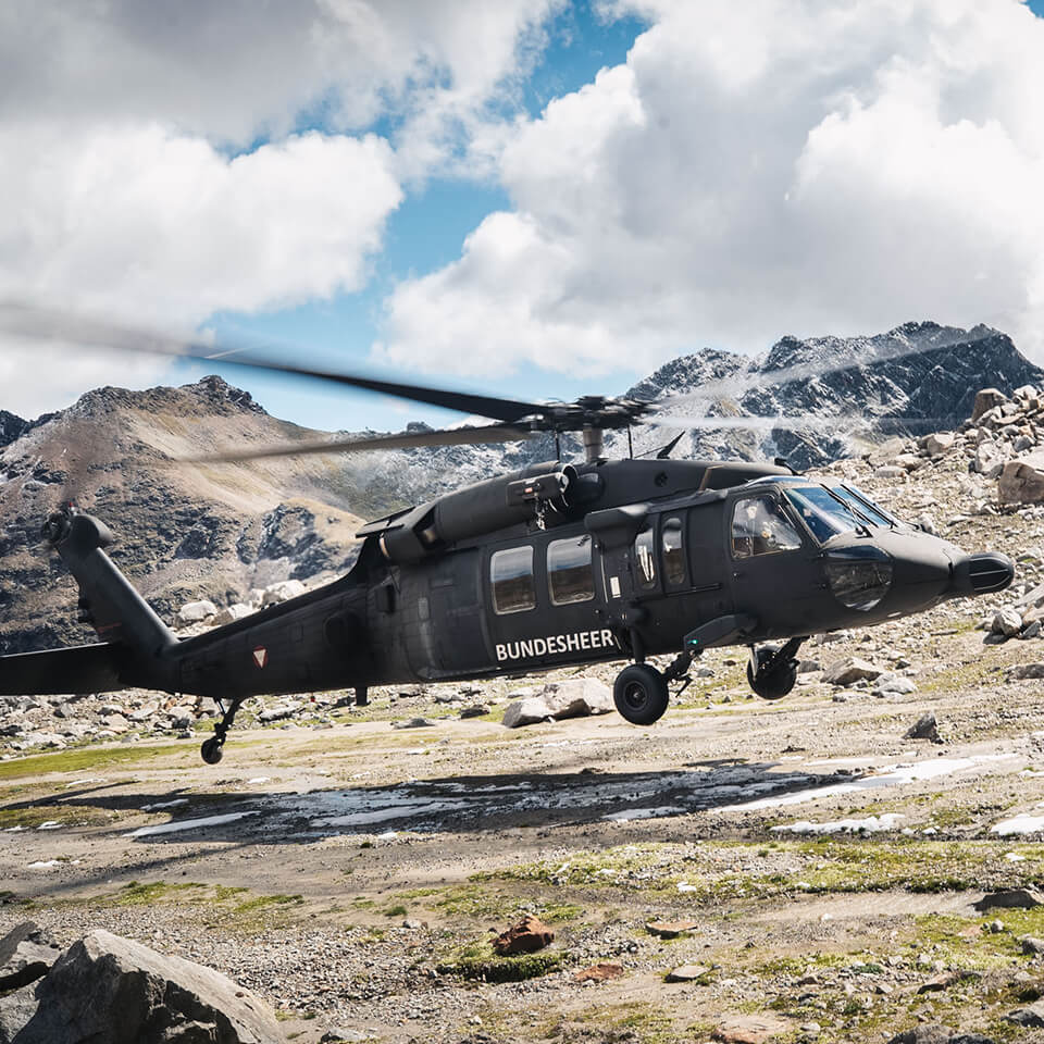 Österreichisches Bundesheer Hubschrauber: S-70 Black Hawk