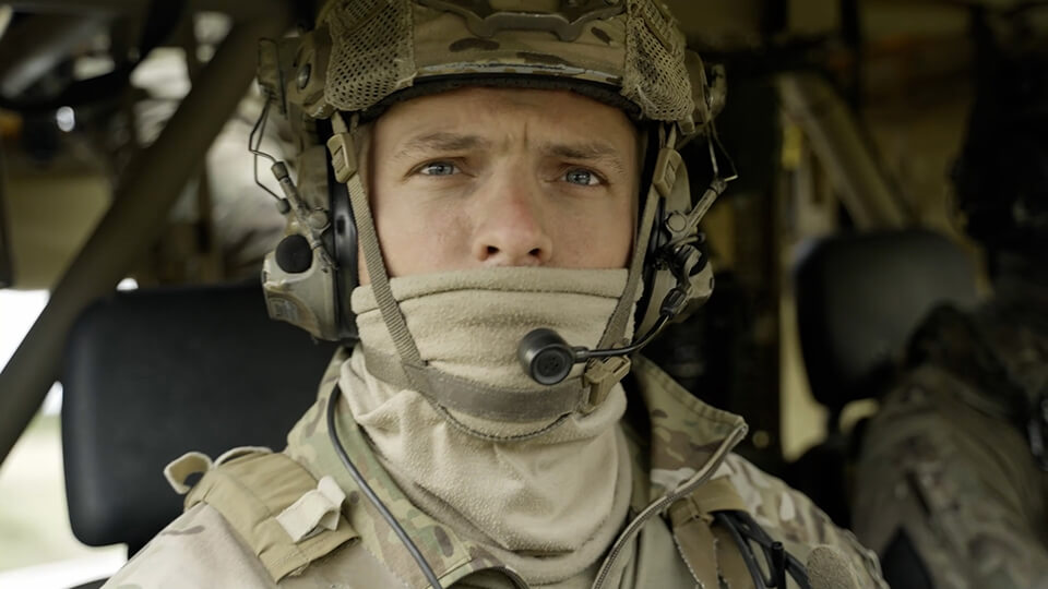 Abbildung eines Auslands-Soldaten des Österreichischen Bundesheeres